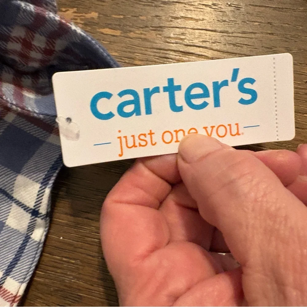 Carter's Navy Corduroy Pull-On Pants with Drawstring